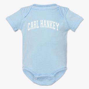 Carl Hankey Elementary School Varsity Arch Baby Onesie