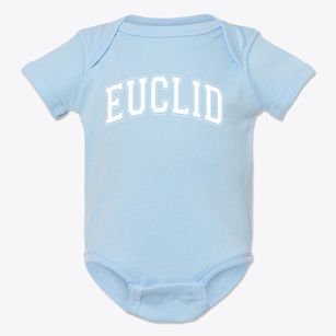 Euclid Elementary School Varsity Arch Baby Onesie