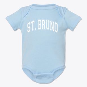 St. Bruno Catholic School Varsity Arch Baby Onesie