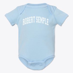 Robert Semple Elementary School Varsity Arch Baby Onesie