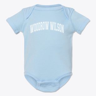 Woodrow Wilson Middle School Varsity Arch Baby Onesie