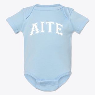 Academy Of Information Technology & Engineering Varsity Arch Baby Onesie
