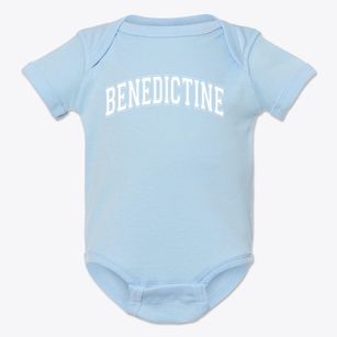 Benedictine Military School Varsity Arch Baby Onesie