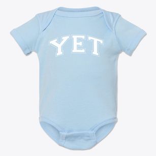 Yet Academy Varsity Arch Baby Onesie