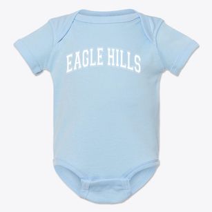 Eagle Hills Elementary School Varsity Arch Baby Onesie