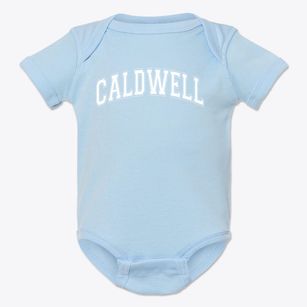 Caldwell Academy School Varsity Arch Baby Onesie