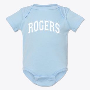 Rogers Elementary School Varsity Arch Baby Onesie