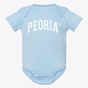 Peoria Christian School Varsity Arch Baby Onesie