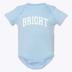 Bright Elementary School Varsity Arch Baby Onesie