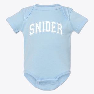 Snider High School Varsity Arch Baby Onesie