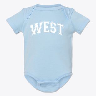West Elementary School Varsity Arch Baby Onesie