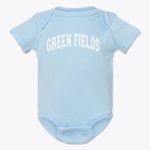 Green Fields Country Day School Varsity Arch Baby Onesie