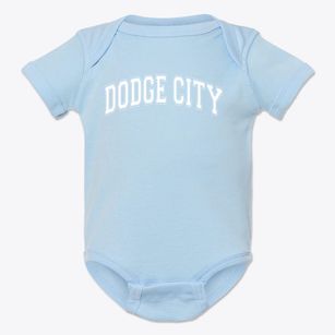 Dodge City High School Varsity Arch Baby Onesie