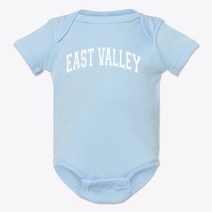 East Valley Academy Varsity Arch Baby Onesie