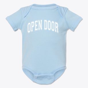 Open Door Christian Academy Varsity Arch Baby Onesie