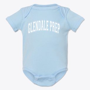 Glendale Prep Academy Varsity Arch Baby Onesie