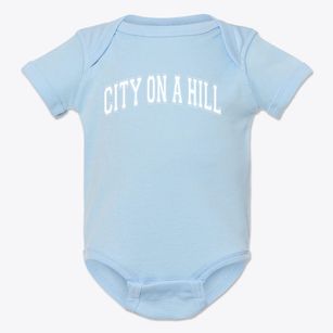 City On A Hill Charter School Varsity Arch Baby Onesie