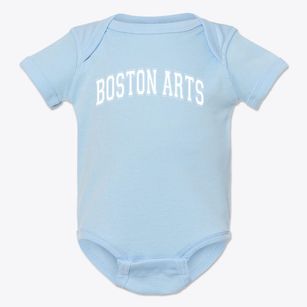 Boston Arts Academy Varsity Arch Baby Onesie