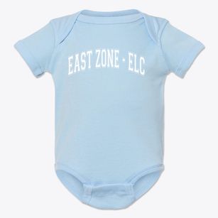 East Zone - Elc Varsity Arch Baby Onesie