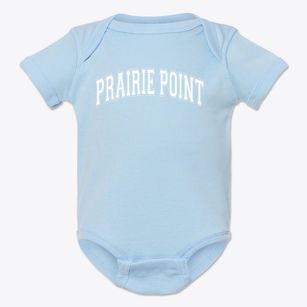 Prairie Point Elementary School Varsity Arch Baby Onesie