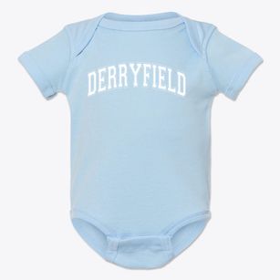 Derryfield School Varsity Arch Baby Onesie