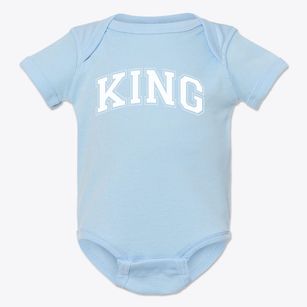 Martin Luther King Elementary School Varsity Arch Baby Onesie