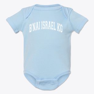 Congregation B'nai Israel Kindergarten Varsity Arch Baby Onesie