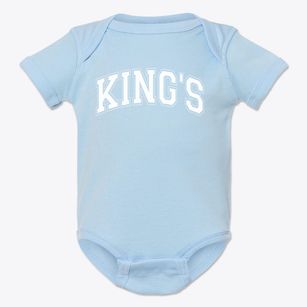 King's Academy Varsity Arch Baby Onesie