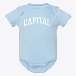 Capital Prep Varsity Arch Baby Onesie