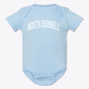 North Hornell Primary School Varsity Arch Baby Onesie