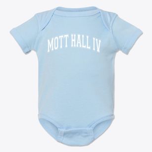 Mott Hall Iv School Varsity Arch Baby Onesie