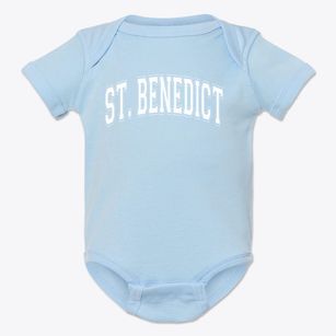 Saint Benedict School Varsity Arch Baby Onesie