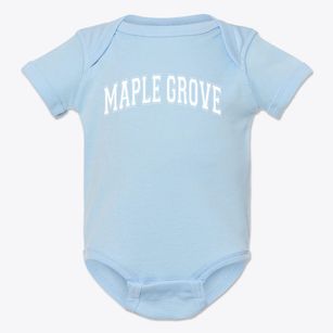 Maple Grove High School Varsity Arch Baby Onesie