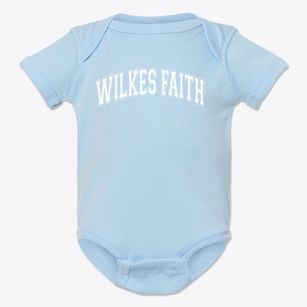 Wilkes Faith Academy Varsity Arch Baby Onesie