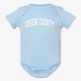 Greene County Middle School Varsity Arch Baby Onesie