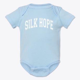 Silk Hope Elementary School Varsity Arch Baby Onesie