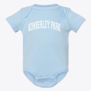 Kimberley Park Alternative School Varsity Arch Baby Onesie