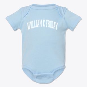 William C Friday Middle School Varsity Arch Baby Onesie