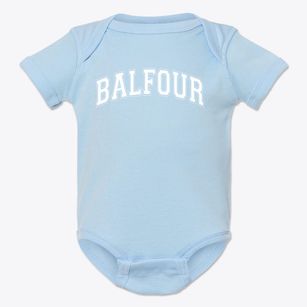 Balfour Elementary School Varsity Arch Baby Onesie