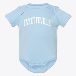 Fayetteville Middle School Varsity Arch Baby Onesie