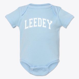 Leedey School Varsity Arch Baby Onesie