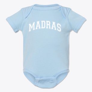 Madras High School Varsity Arch Baby Onesie