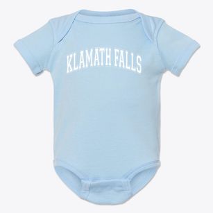 Klamath Falls Sda School Varsity Arch Baby Onesie
