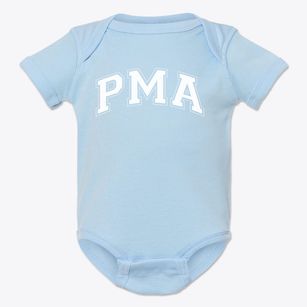 Philadelphia Military Academy Varsity Arch Baby Onesie