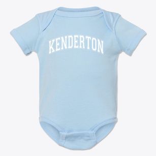 Kenderton Elementary School Varsity Arch Baby Onesie