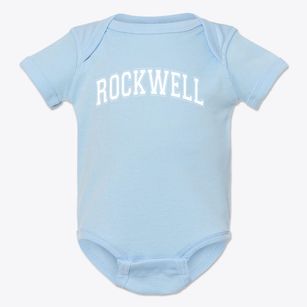 Rockwell Primary School Varsity Arch Baby Onesie
