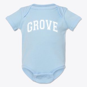 Grove Elementary School Varsity Arch Baby Onesie