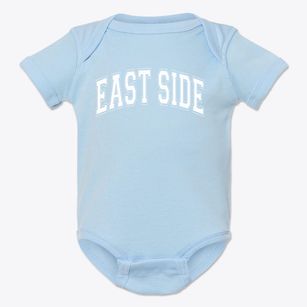 East Side Elementary School Varsity Arch Baby Onesie