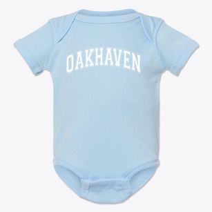 Oakhaven High School Varsity Arch Baby Onesie