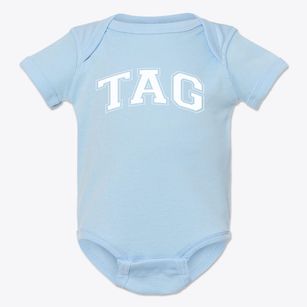 School For The Talented And Gifted Varsity Arch Baby Onesie